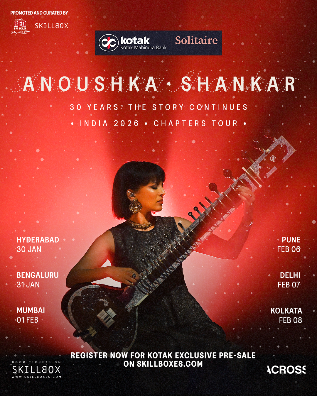 INDIA TOUR ANNOUNCEMENT